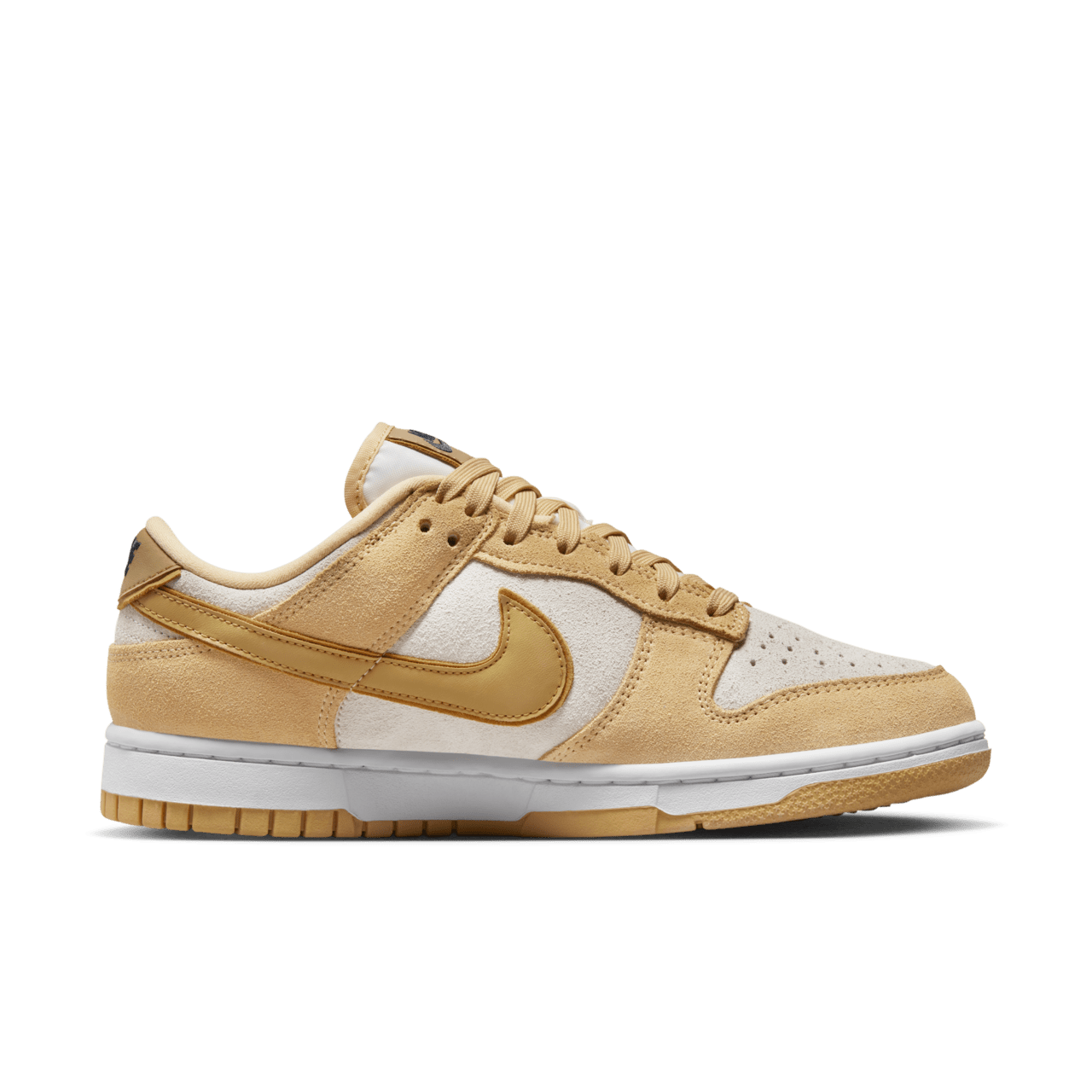 Fecha de lanzamiento de las Dunk Low "Gold Suede" para mujer (DV7411-200)