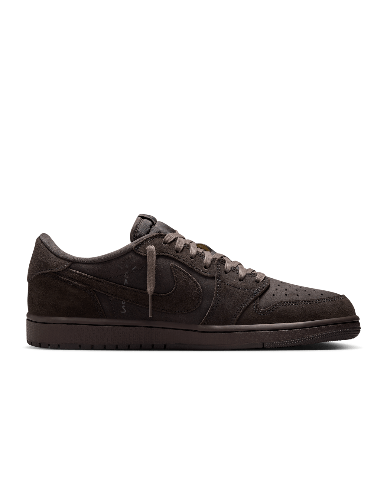 Lanseringsdato for Air Jordan 1 x Travis Scott «Velvet Brown and Dark Mocha» (DM7866-202)