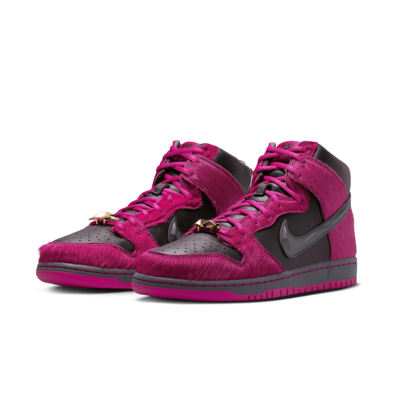 【NIKE公式】NIKE SB ダンク HIGH x ラン ザ ジュエルズ 'Active Pink and Black' (DX4356-600 / NIKE SB DUNK HIGH PRO QS RTJ)