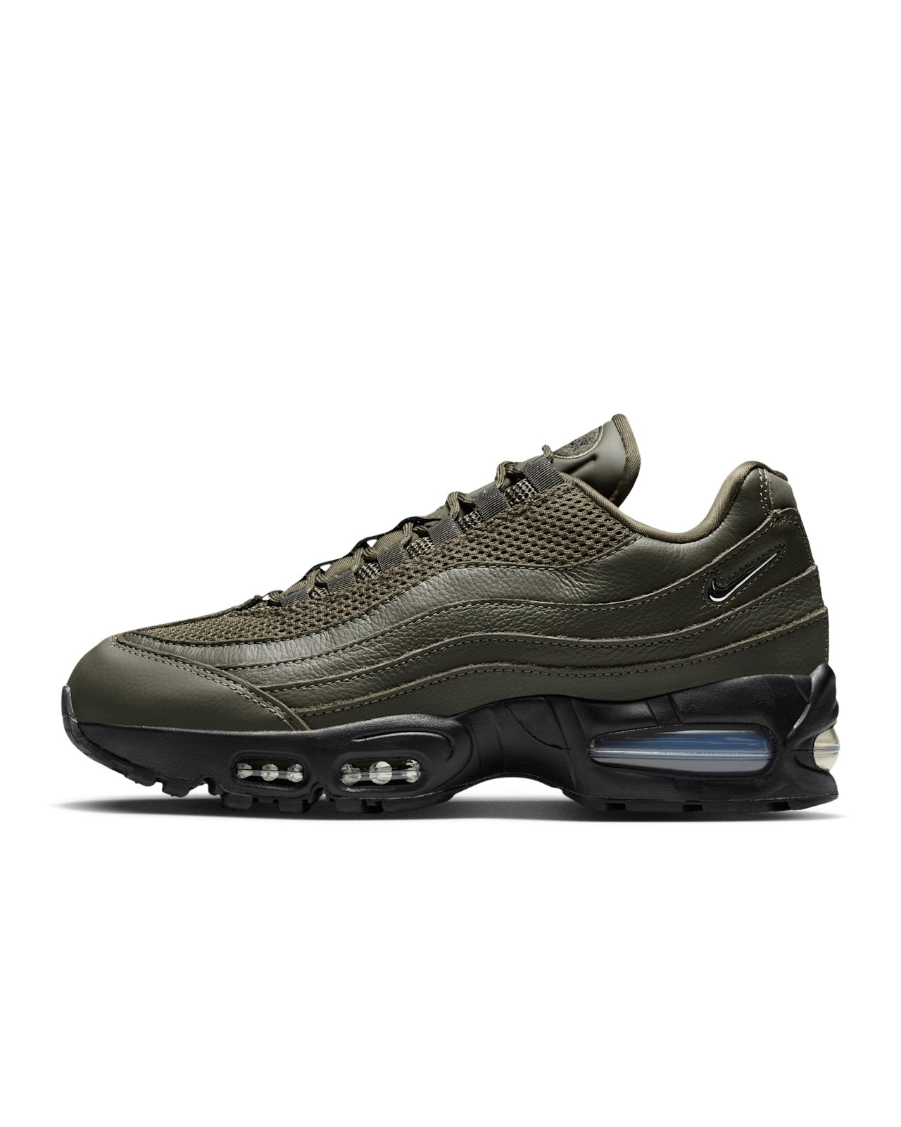 女款 Air Max 95 Big Bubble 'Cargo Khaki and Black' (IH1413-300) 發售日期