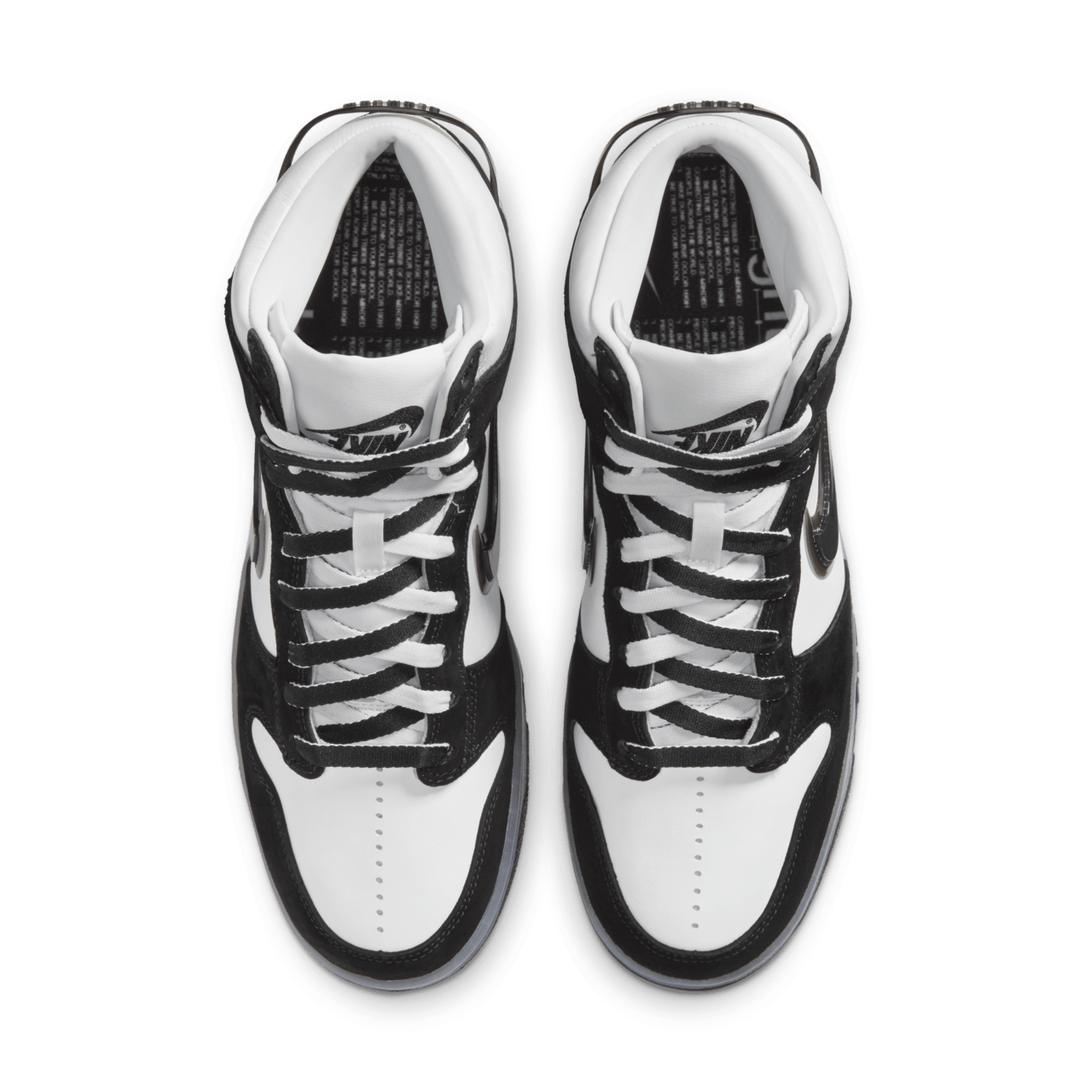 【NIKE公式】ダンク HIGH x スラムジャム 'Clear Black' (NIKE DUNK HIGH SLAM JAM / DA1639-101)