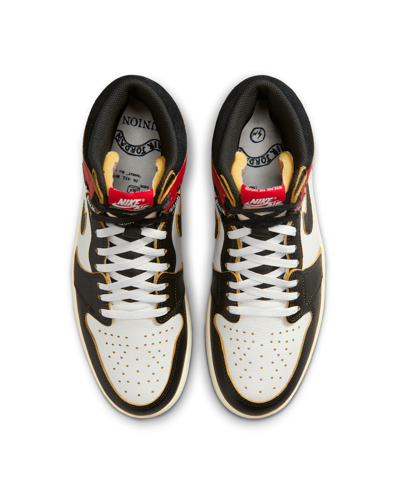 Air Jordan 1 x Union x Fragment 'Black and Varsity Red' (IO7847-002) 發售日期