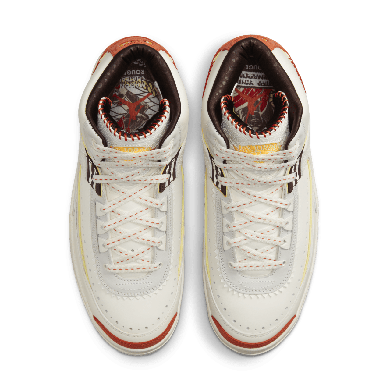 Fecha de lanzamiento del Air Jordan 2 x Mason Château Rouge "Orange and Sail" (DO5254-180)