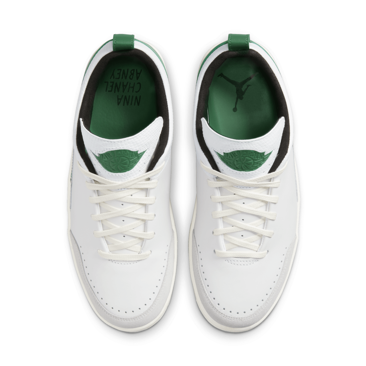 Air Jordan 2 Low x Nina Chanel Abney 'White and Malachite' (DQ0560-160) Release Date