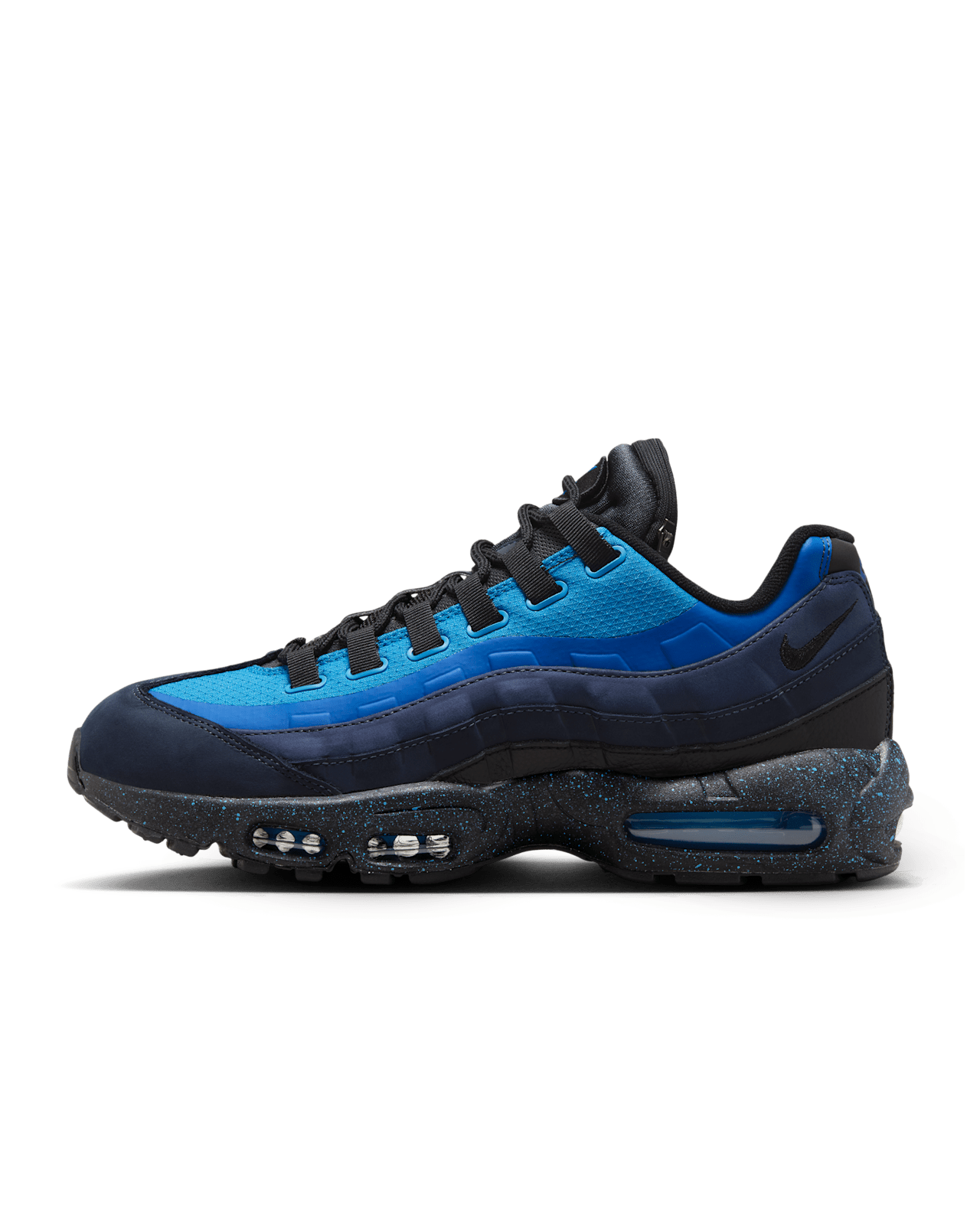 วันเปิดตัว Air Max 95 x Stash "Black and Harbor Blue" (HF5515-400)