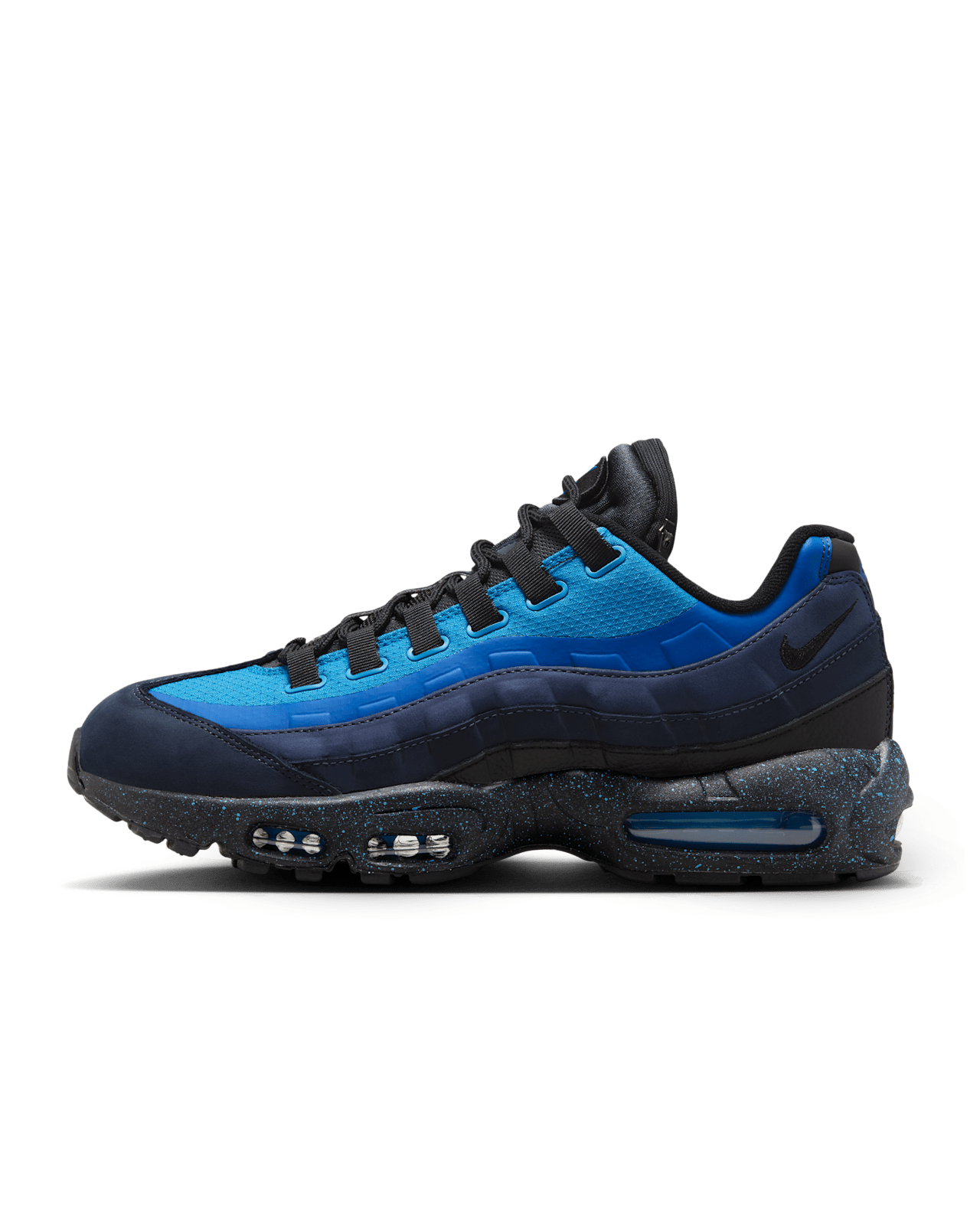 Air Max 95 x Stash "Black and Harbor Blue" (HF5515400) Data de lançamento. Nike SNKRS
