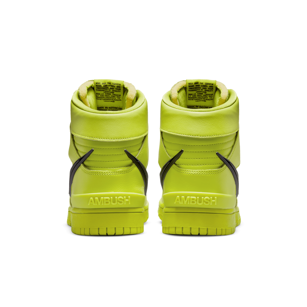 Dunk High x AMBUSH 'Flash Lime' Release Date