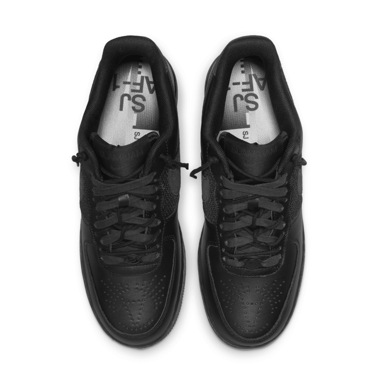 วันเปิดตัว Air Force 1 x Slam Jam "Black and Off Noir" (DX5590-001)