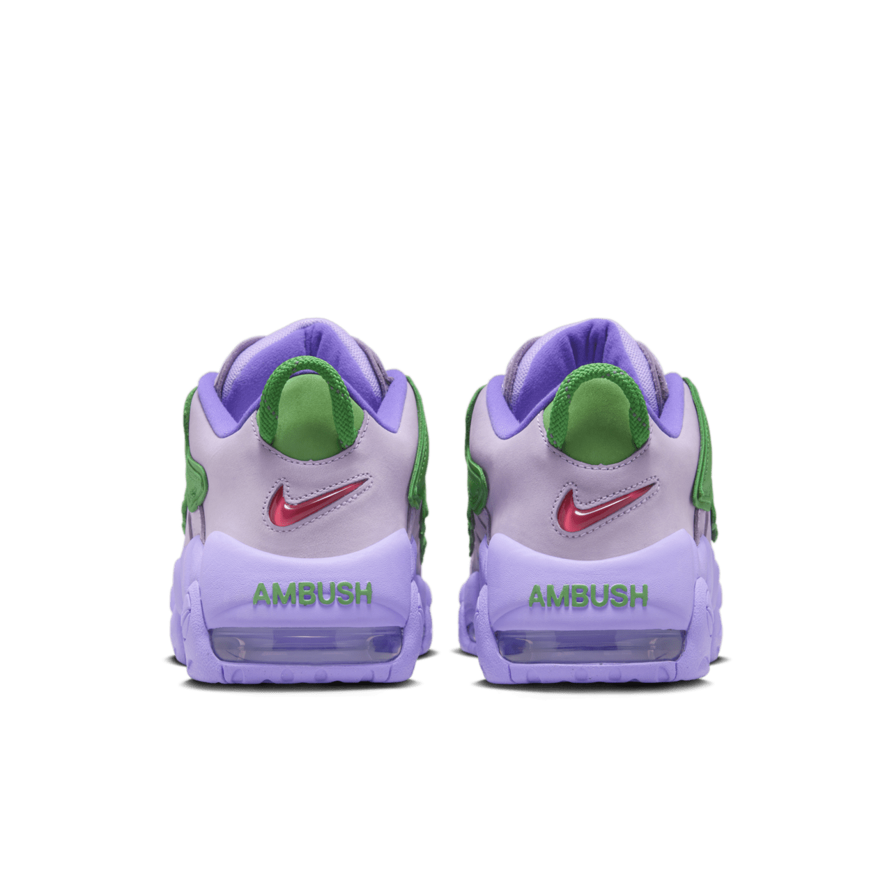 Air More Uptempo Low x AMBUSH 'Lilac and Apple Green' (FB1299-500) Release Date