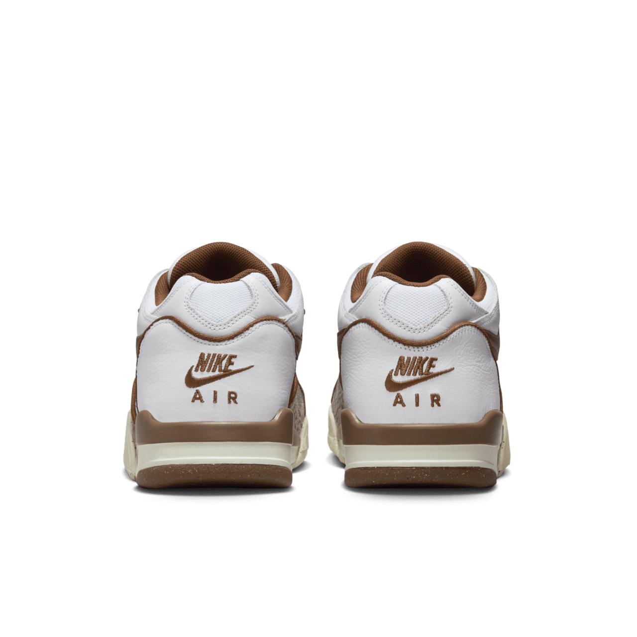Air Flight '89 低筒鞋x Stüssy 'White and Pecan' (FD6475-100