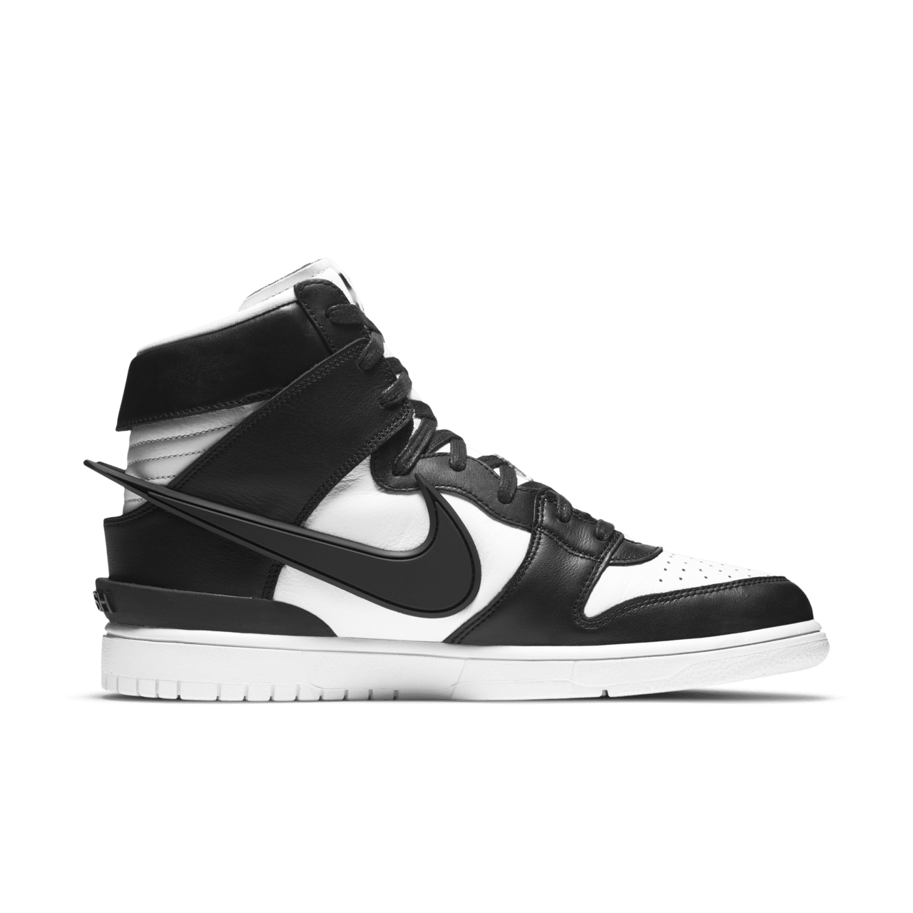 Black nike high dunks deals