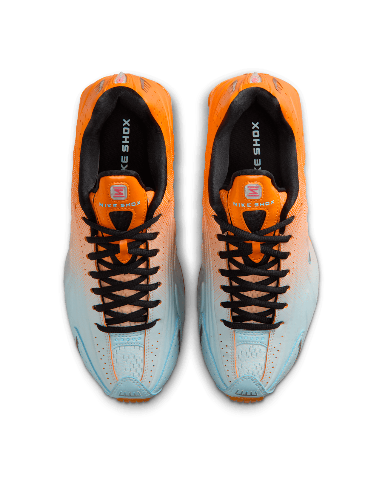 【NIKE公式】レディース ショックス R4 'Vivid Orange and Glacier Blue' (IH2343-801/W NIKE SHOX R4 AB)