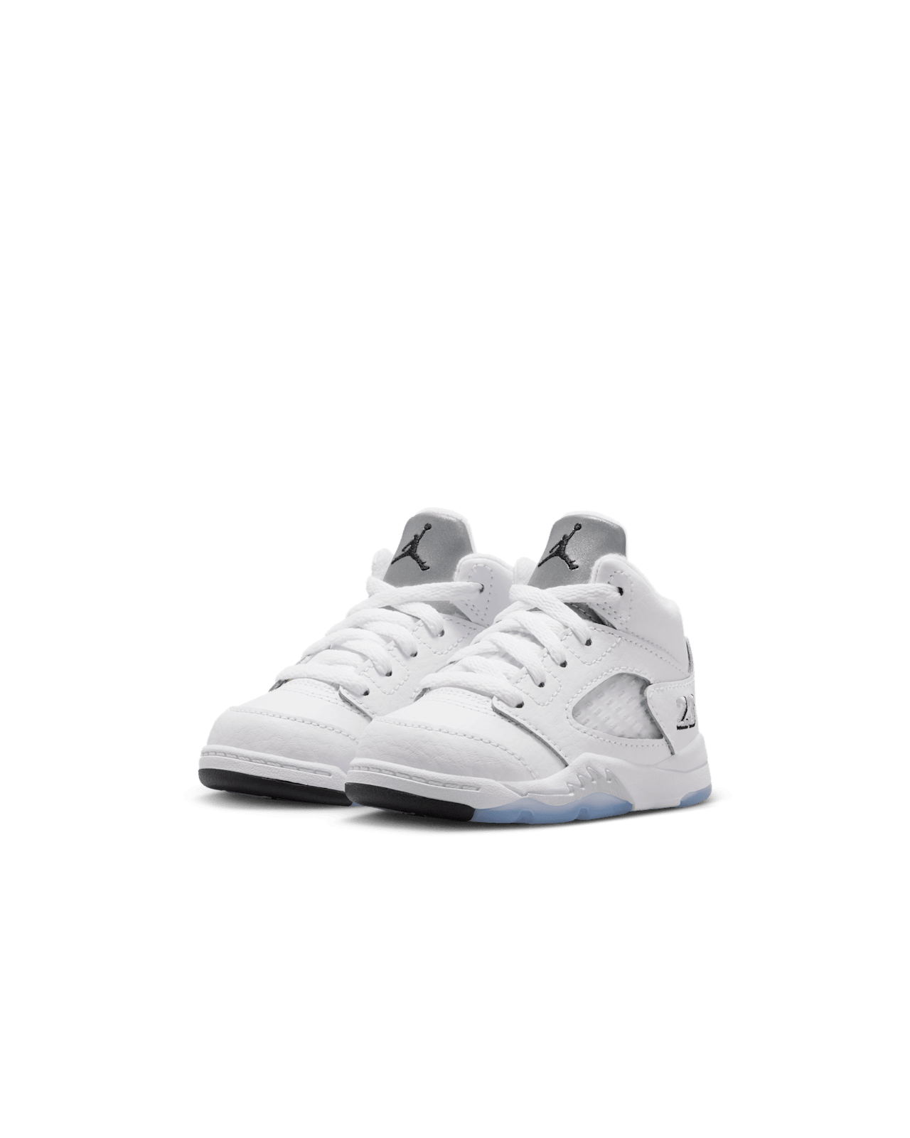 Toddler Jordan 5 Retro 'White and Metallic Silver' Release Date