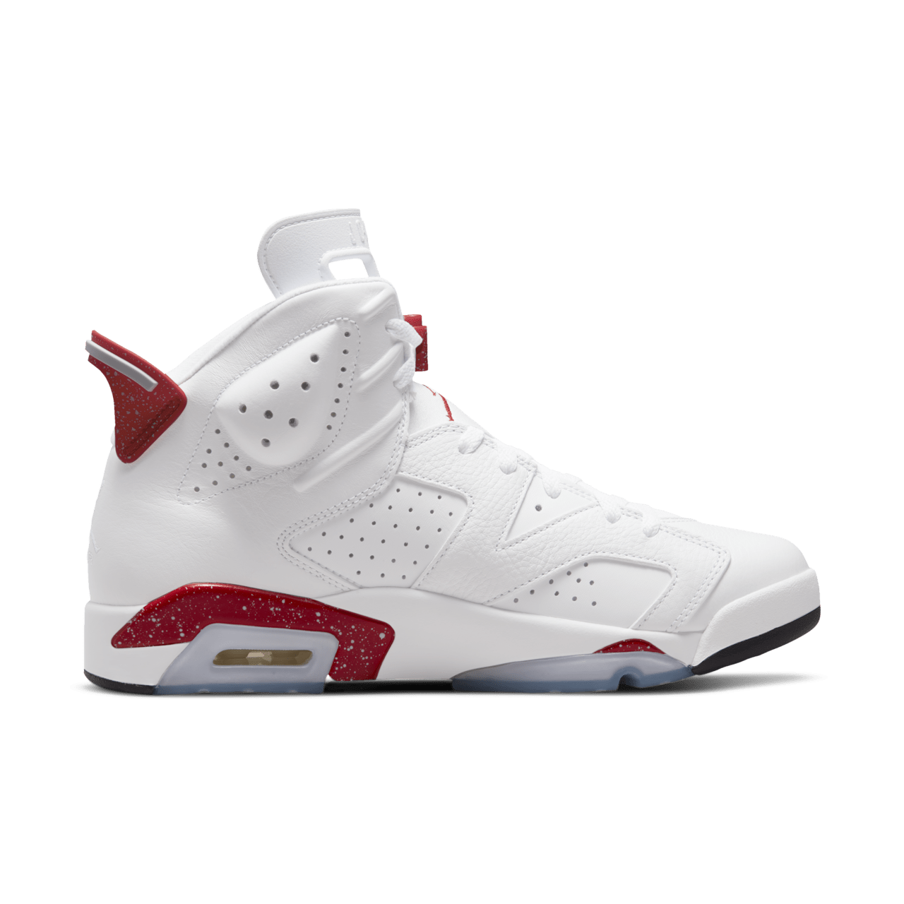 วันเปิดตัว Air Jordan 6 "White and University Red" (CT8529-162)