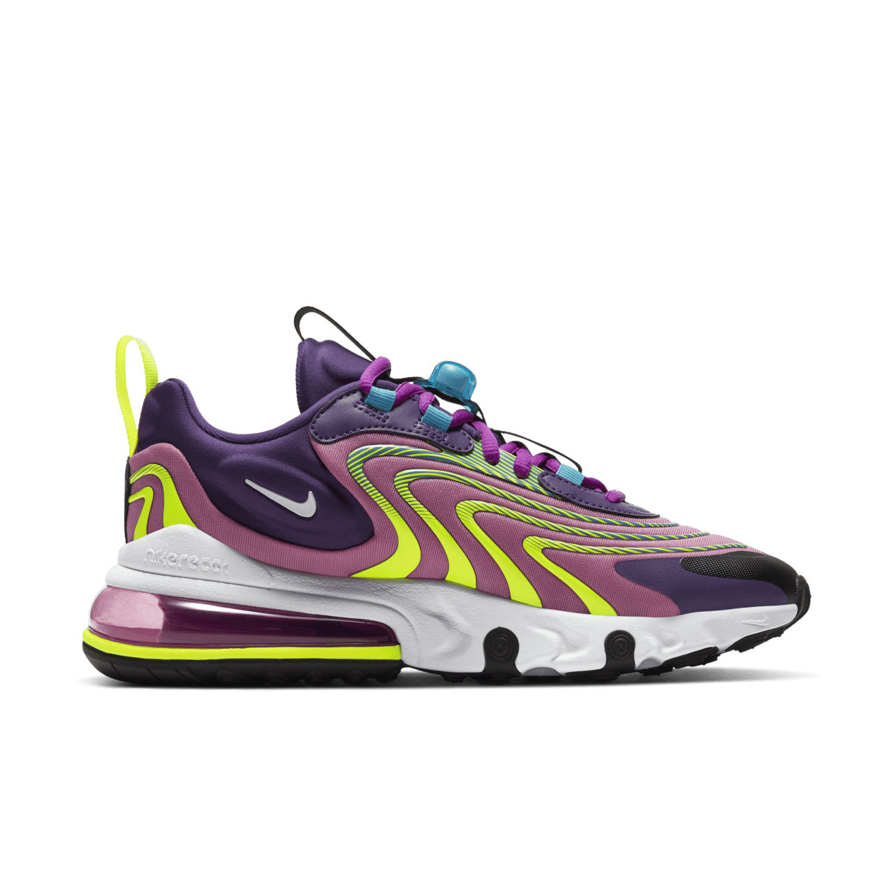 Nike Nike Air Max 270 React US W 7.5W Geometric Art Women s