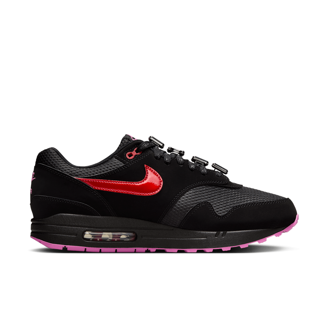 Ημερομηνία κυκλοφορίας του Air Max 1 Premium "Black and Playful Pink" (HV2302-001)