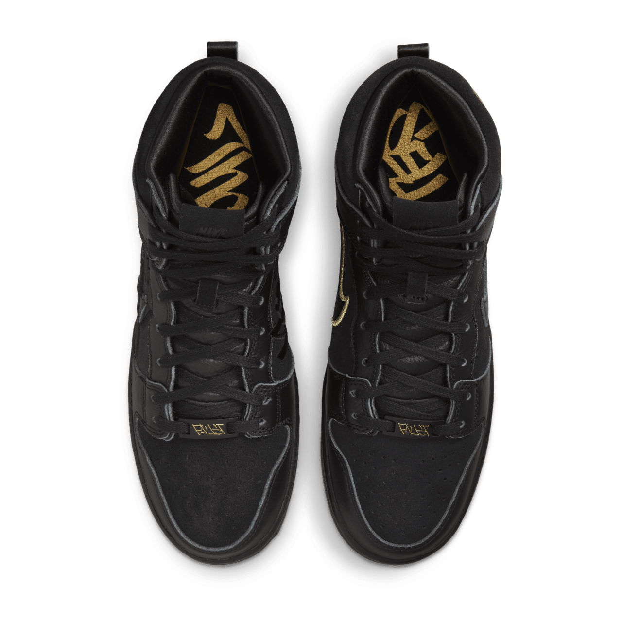 SB Dunk 高筒鞋 x FAUST 'Black and Metallic Gold' (DH7755-001) 發售日期