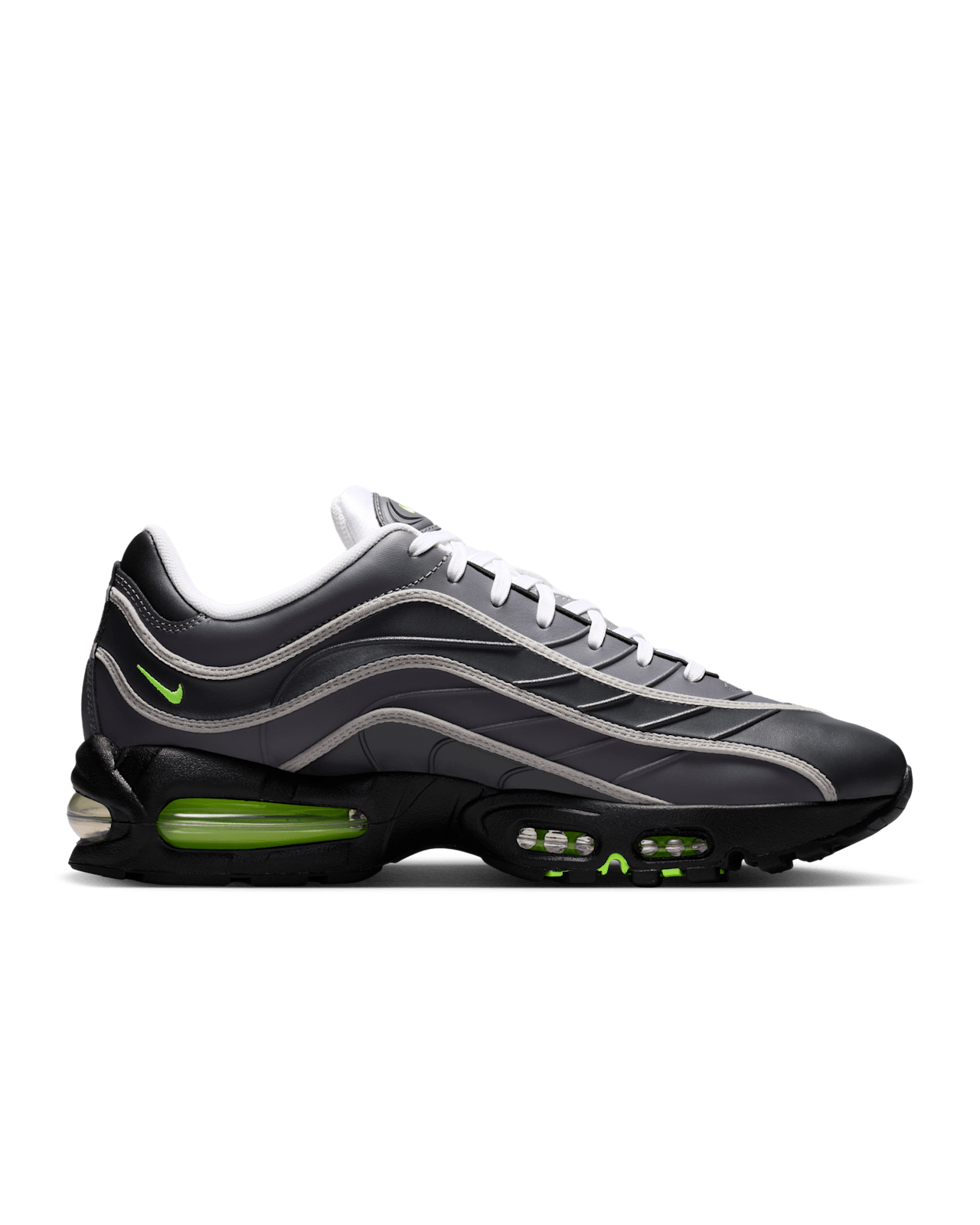 Fecha de lanzamiento de los Air Max 95 "Joga Bonito" "Black and Neon Yellow" (IO1753-003)