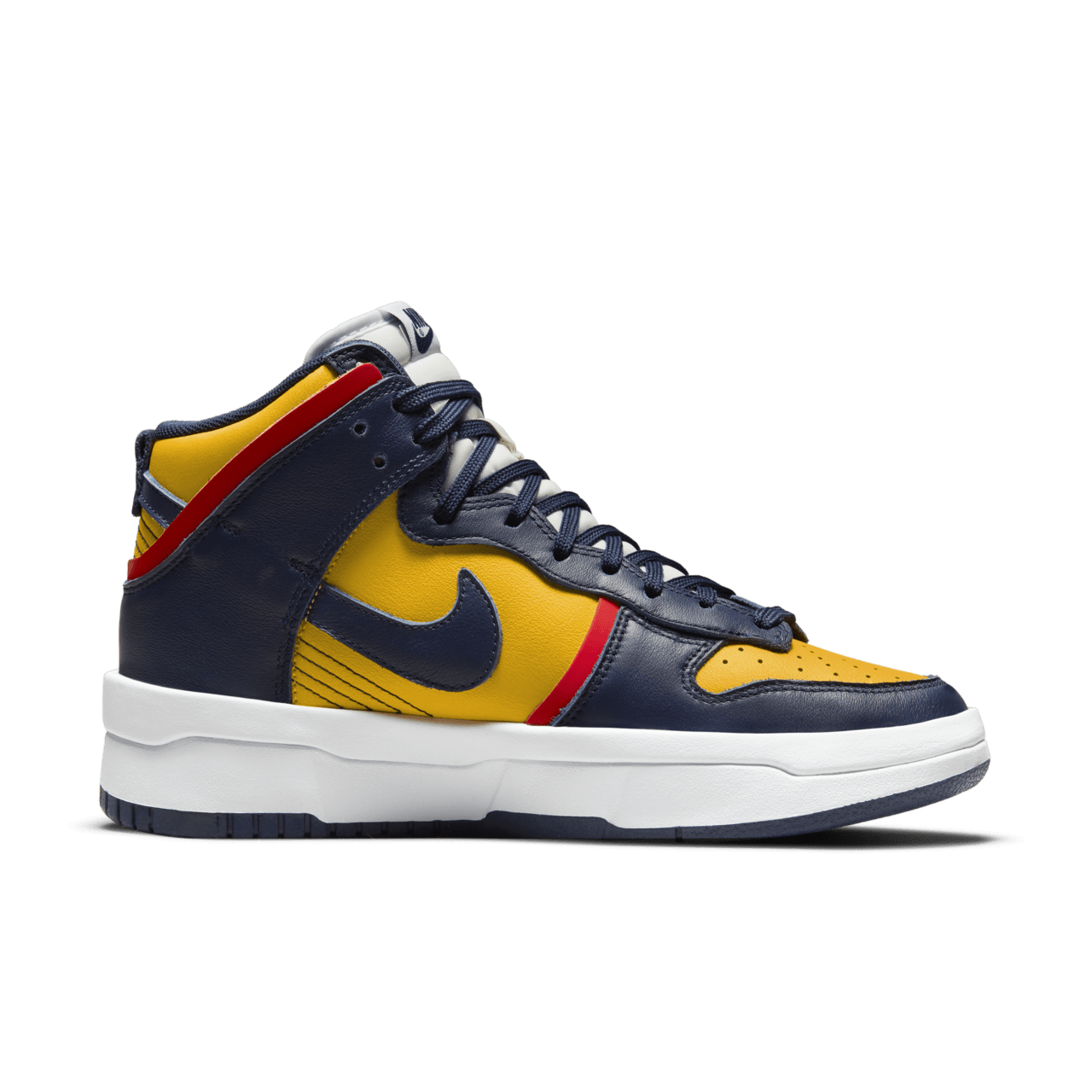 【NIKE公式】レディース ダンク HIGH アップ 'Varsity Maize' (DH3718-701 / WMNS NIKE DUNK HIGH UP)