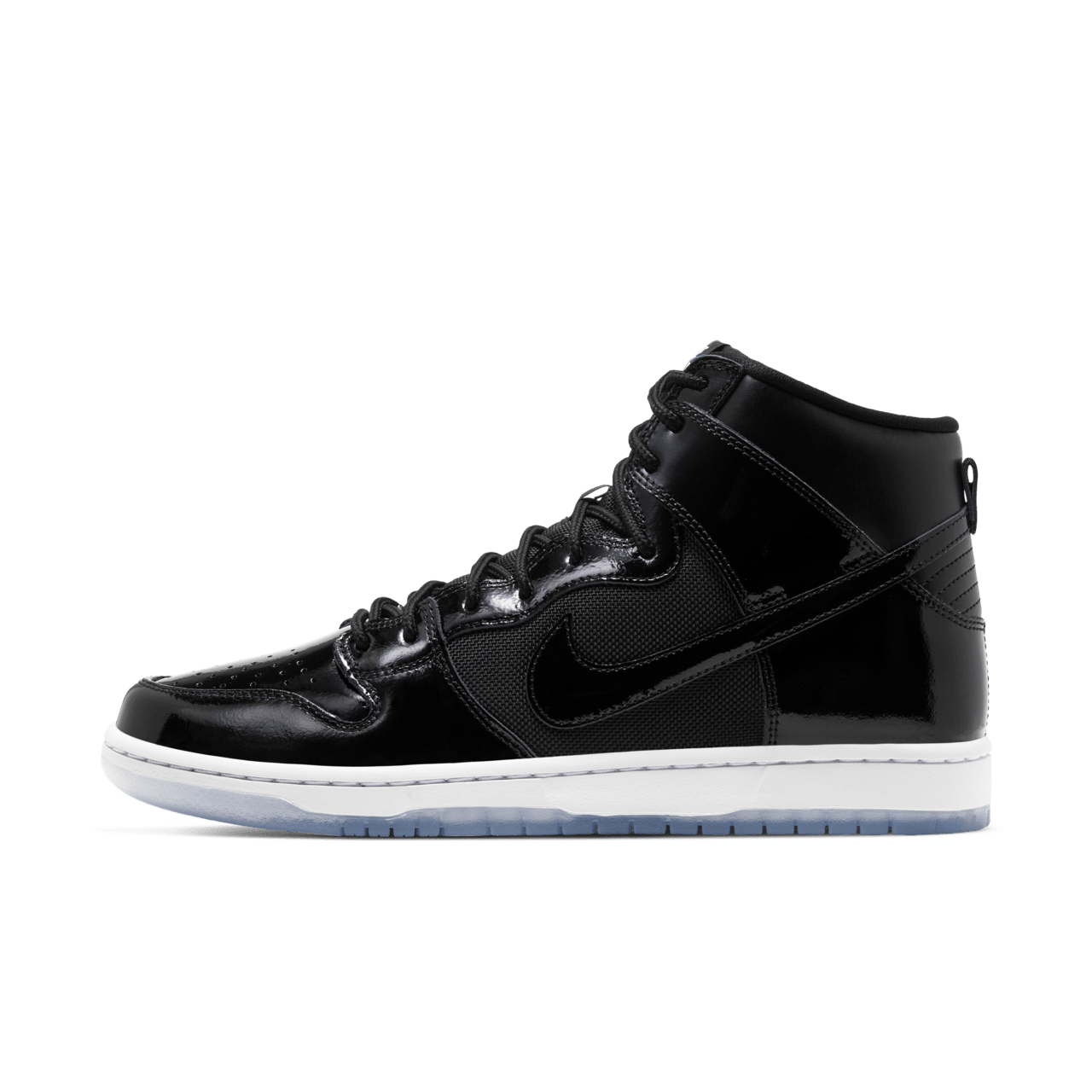 Nike sb dunk hi black on sale