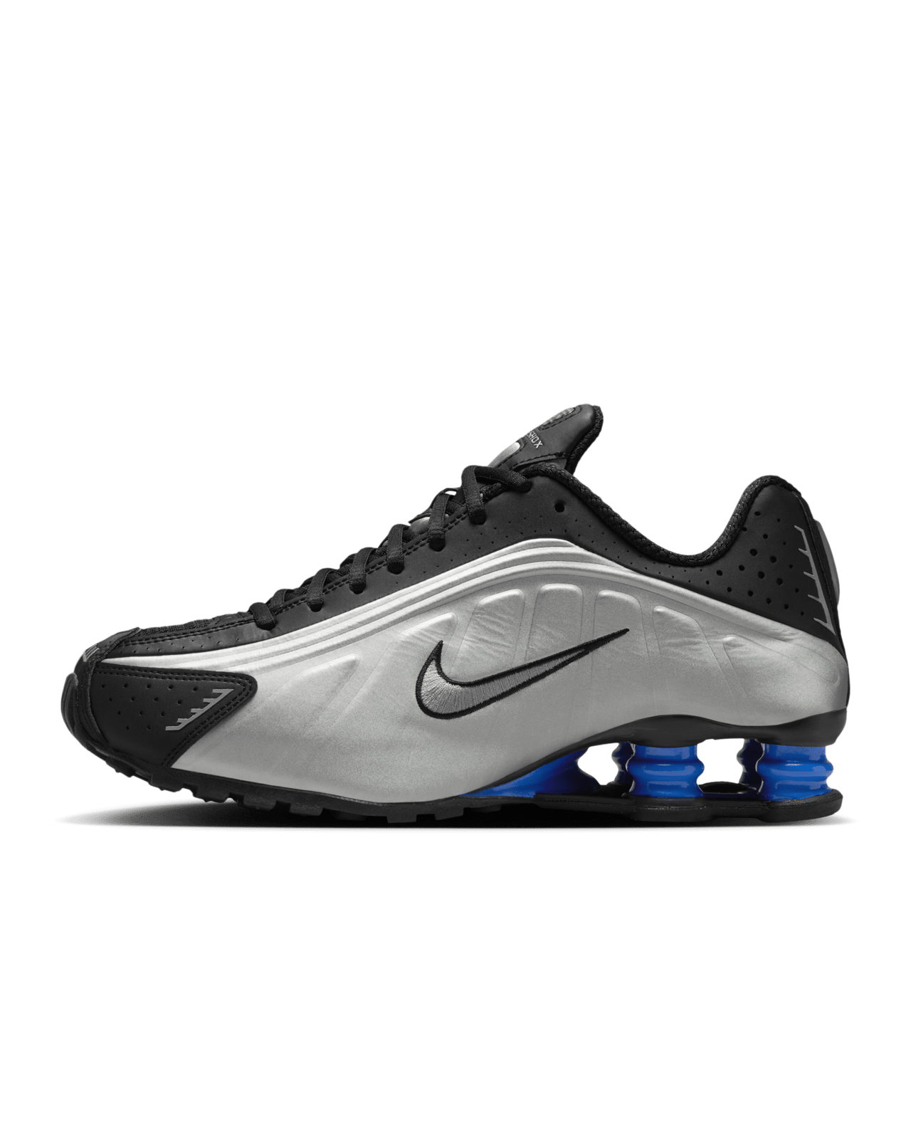 Women's Shox R4 'Metallic Silver and Black' (AR3565-006) release date