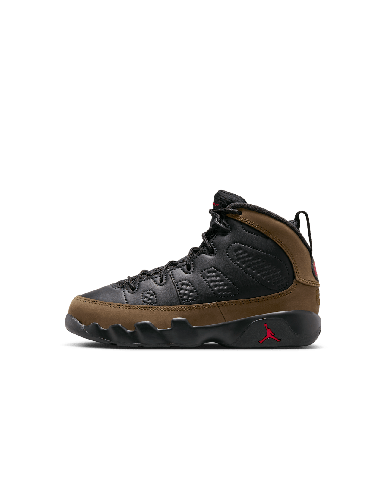  Little Kids' Jordan 9 'Olive' (401811-030)