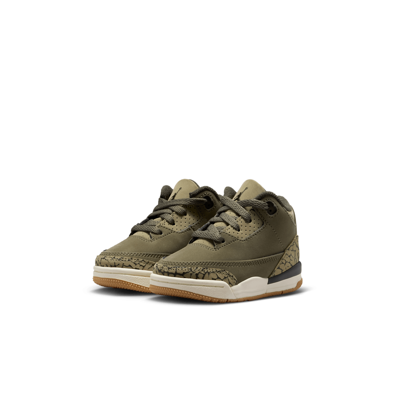 Toddler Jordan 3 'Medium Olive' (DM0968-202)