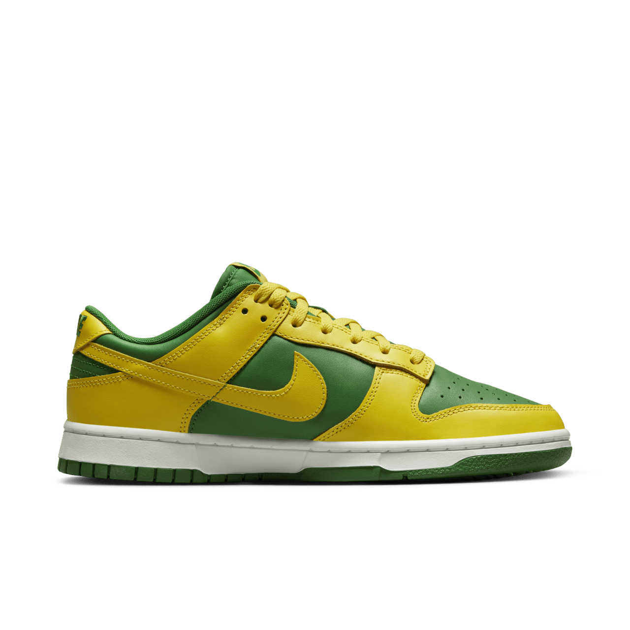 วันเปิดตัว Dunk Low "Apple Green and Yellow Strike" (DV0833-300)