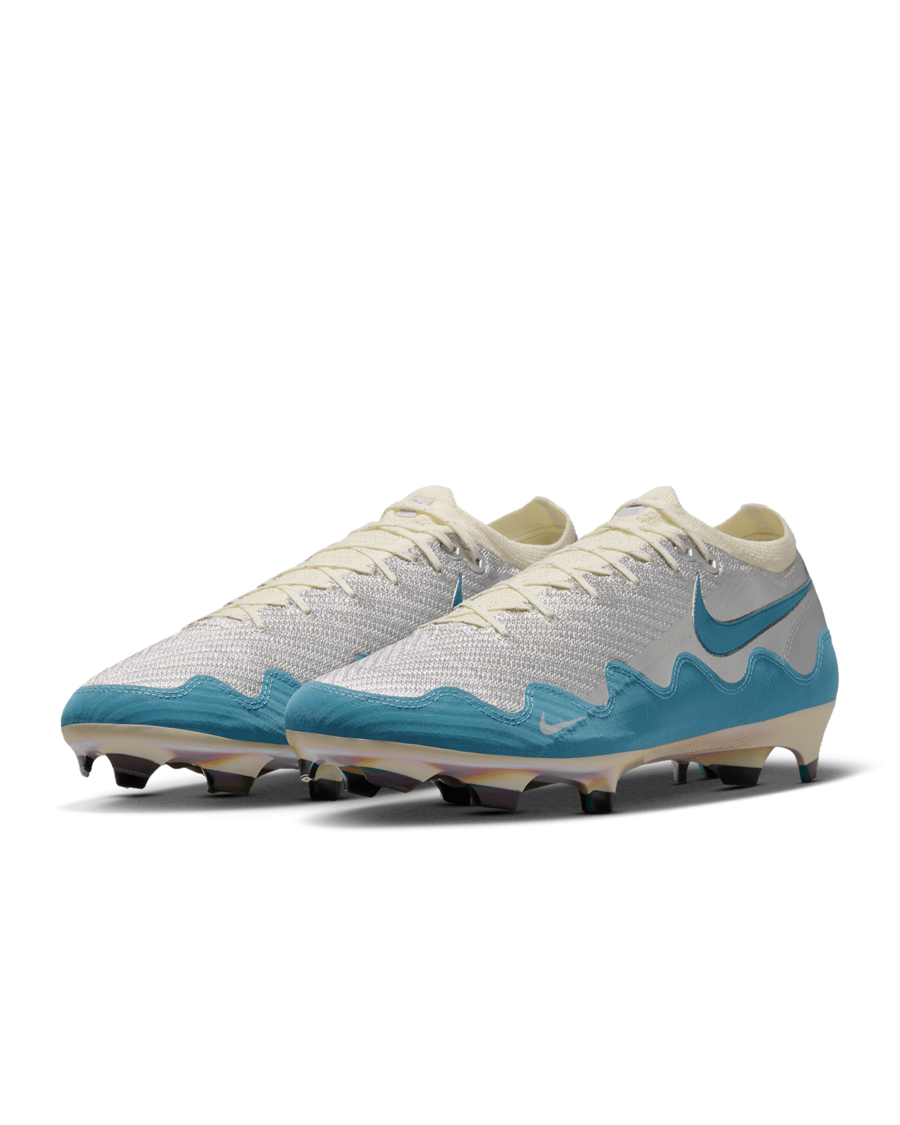 Date de sortie de la Mercurial Zoom Vapor 16 Elite FG SE x Patta "Noise Aqua and Metallic Silver" (IQ3365-002)