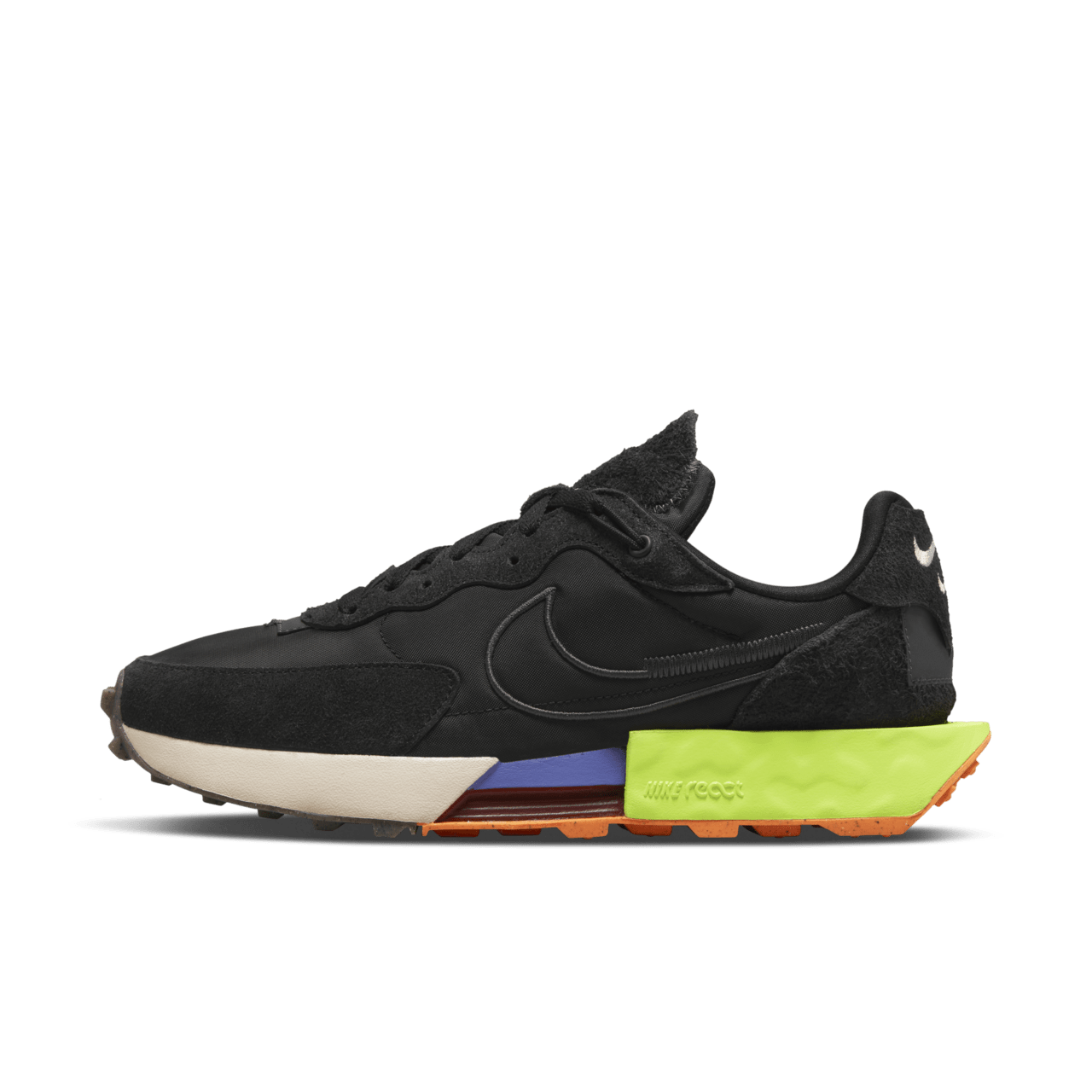 【NIKE公式】レディース フォンタンカ ワッフル 'Black and Volt' (DC3579-001 / W FONTANKA WAFFLE)