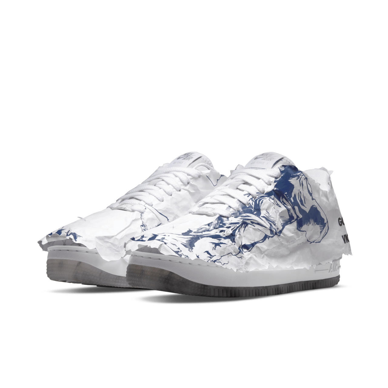 【NIKE公式】レディース エア フォース 1 シャドウ 'Goddess of Victory' (DJ4635-100 / W AF1 SHADOW MYLK)