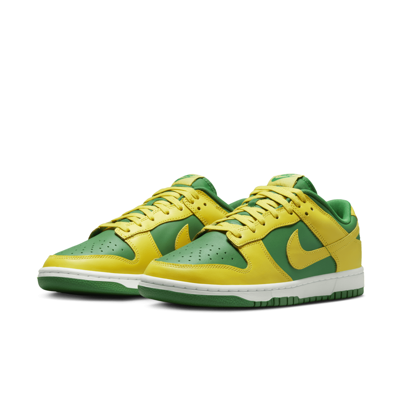 วันเปิดตัว Dunk Low "Apple Green and Yellow Strike" (DV0833-300)