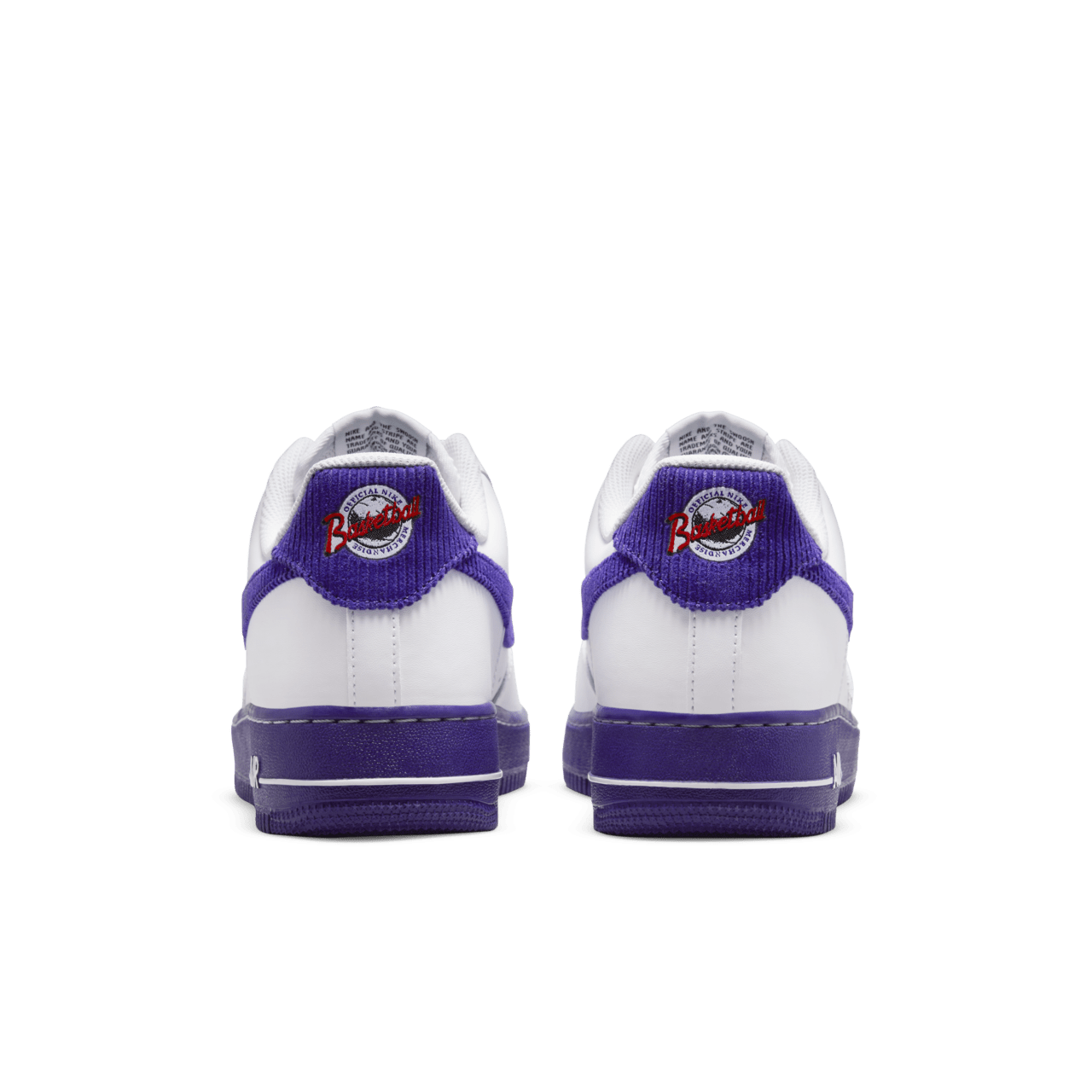 【NIKE公式】エア フォース 1 EMB 'White and Court Purple' (DB0264-100 / AF 1 '07 LV8 EMB)