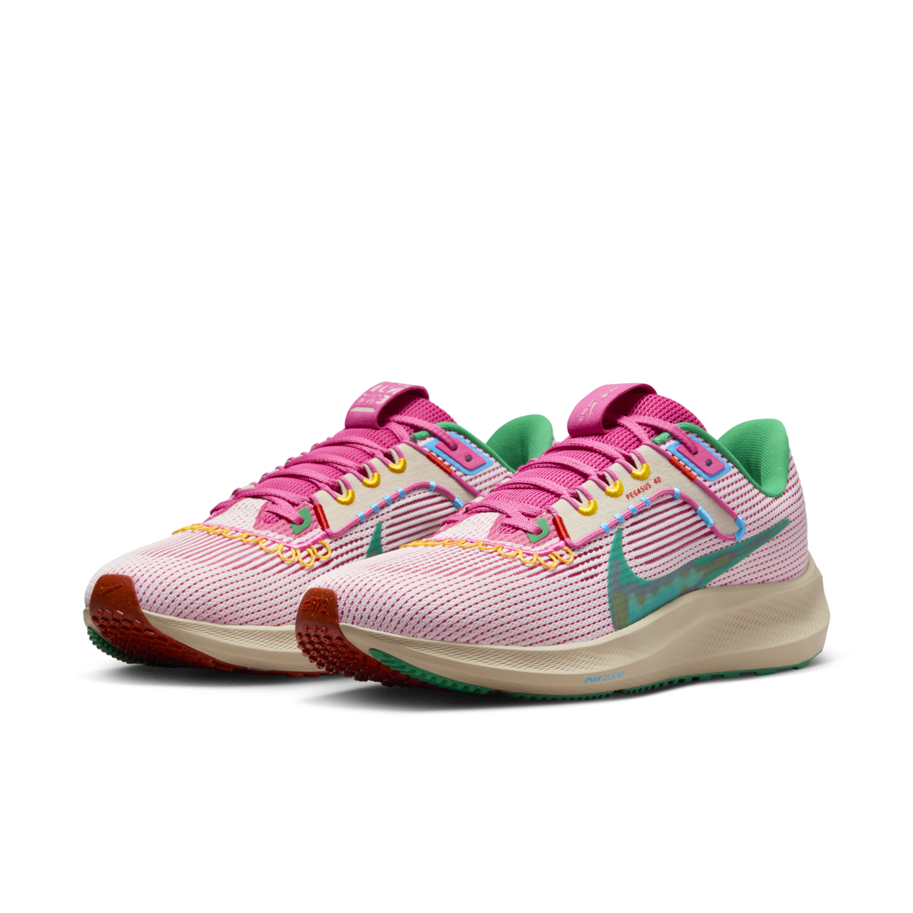 Air Zoom Pegasus 40 x Familia 'Pinksicle and Stadium Green' (FN0599-100) Release Date