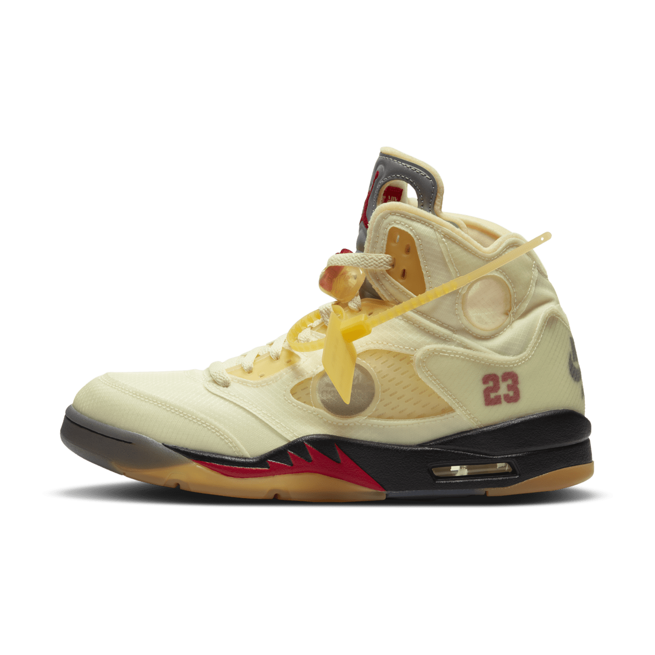 Lanceringsdato for Air Jordan 5 x Off-White™️ "Sail"