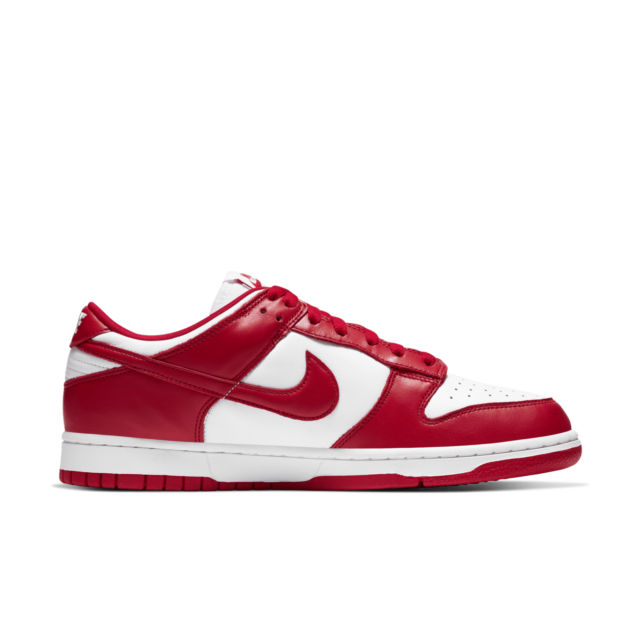 วันเปิดตัว Dunk Low "White and University Red" (CU1727-100)