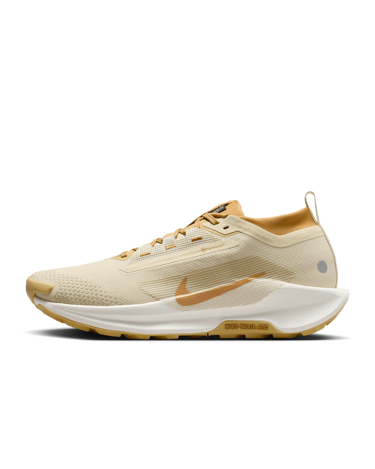 【NIKE公式】ペガサス トレイル 5 GORE-TEX 'Team Gold and Desert Ochre' (HQ7494-700 / REACTX PEGASUS TRAIL 5 GTX SP)