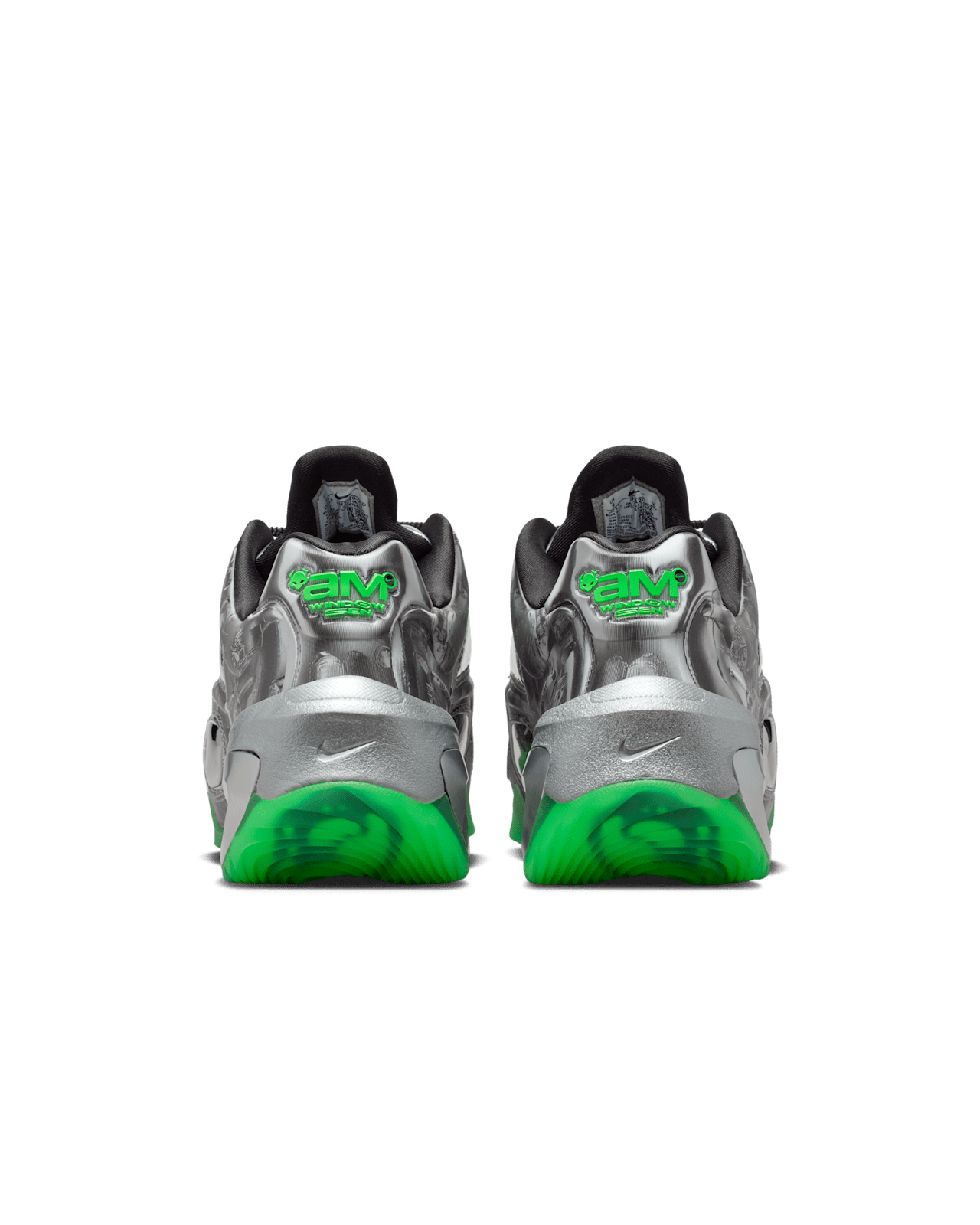 Fecha de lanzamiento de los Air Max Muse x WINDOWSEN "Metallic Silver and Rage Green" para mujer (IH2120-002)