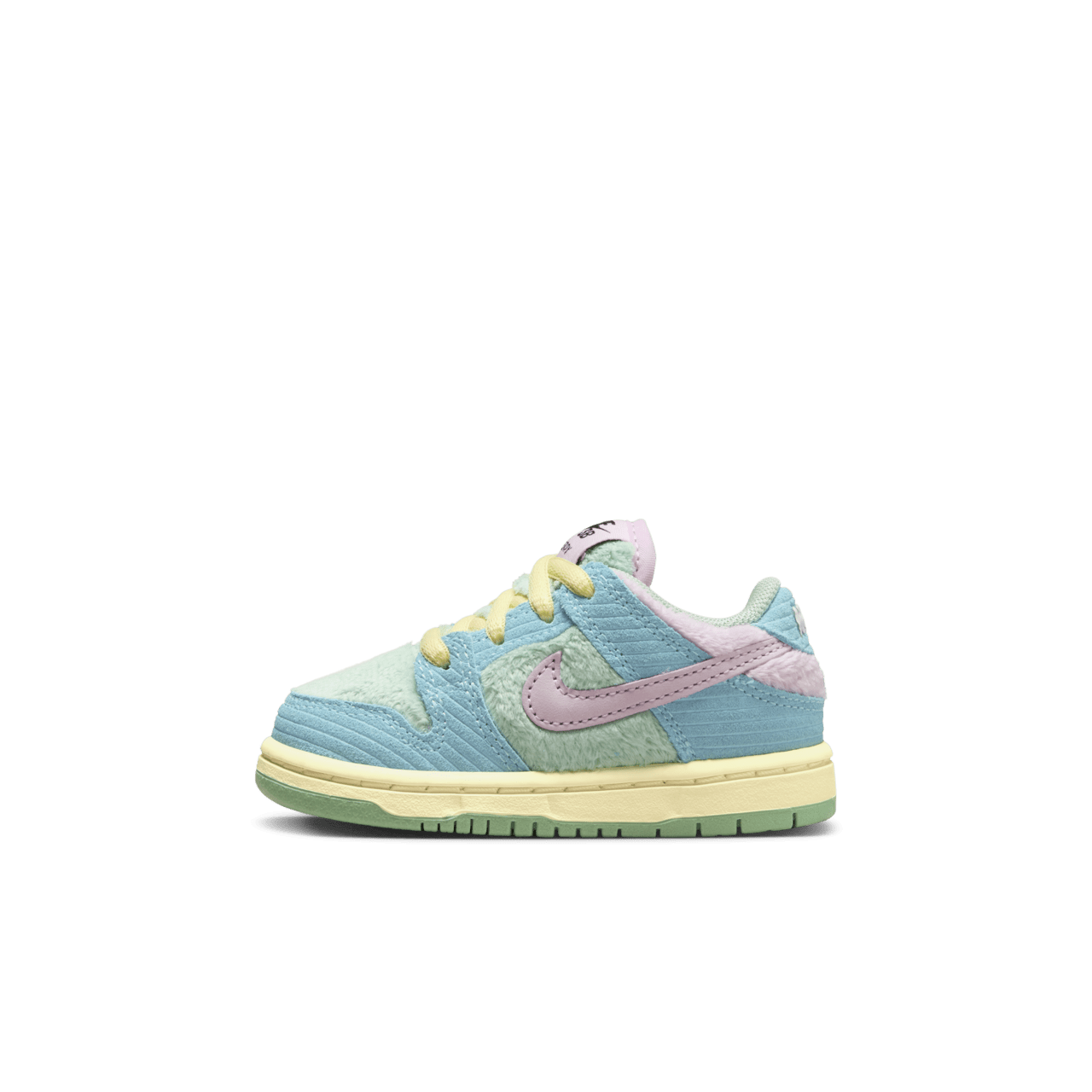 Lanceringsdato for Nike SB Dunk Low Pro x Verdy "Blue Gaze and Enamel Green" (FZ7194-400)