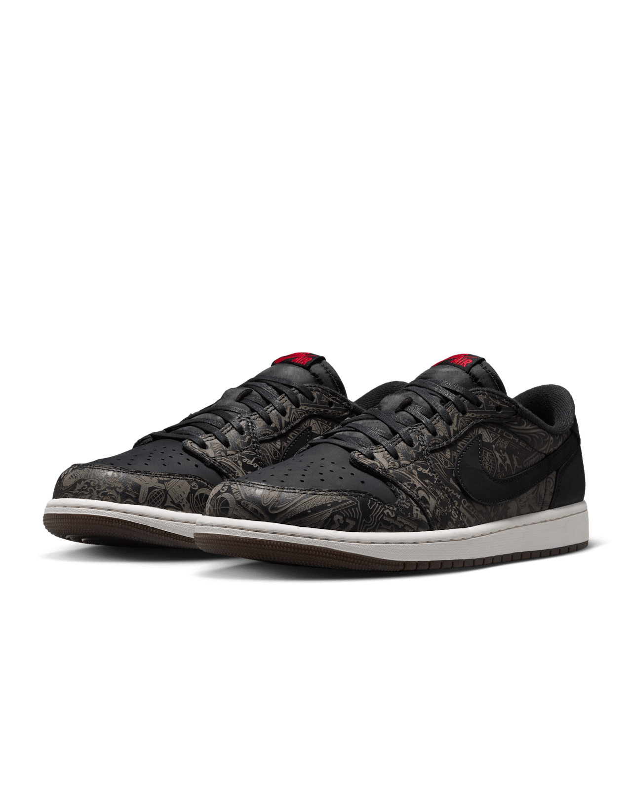 Date de sortie de la Air Jordan 1 Low OG Laser "Black and Varsity Red" (IV6750-001)