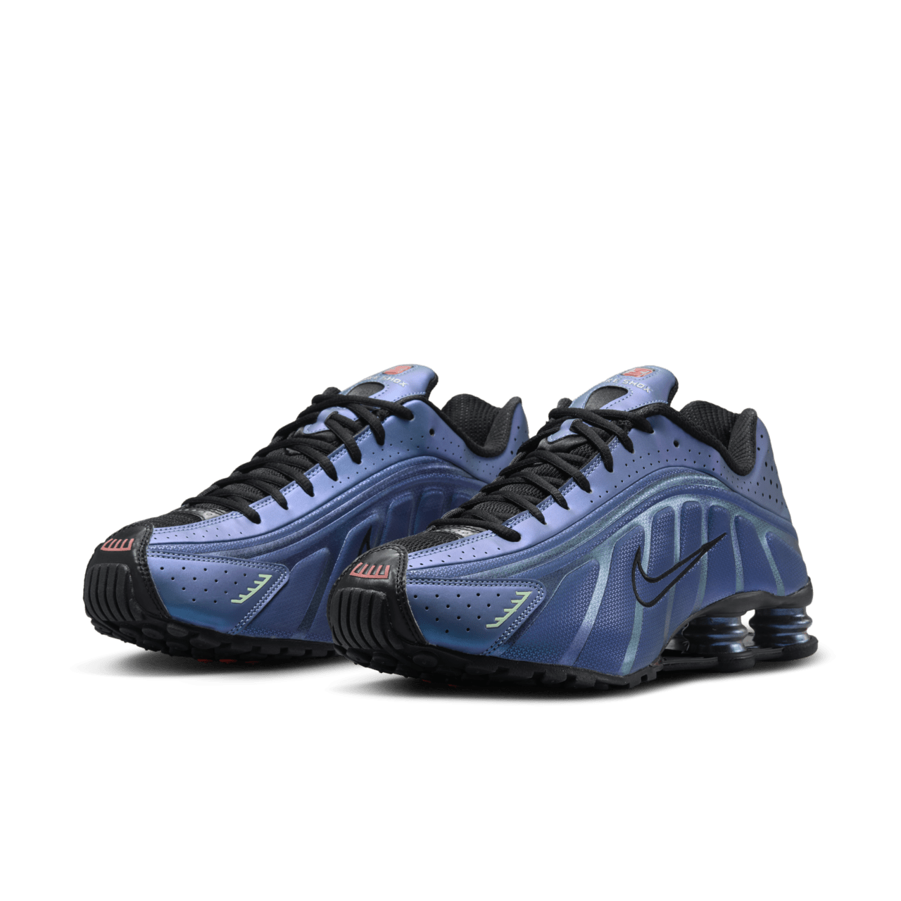 Shox R4 Black and Hot Punch HQ3446 001 Release Date. Nike SNKRS