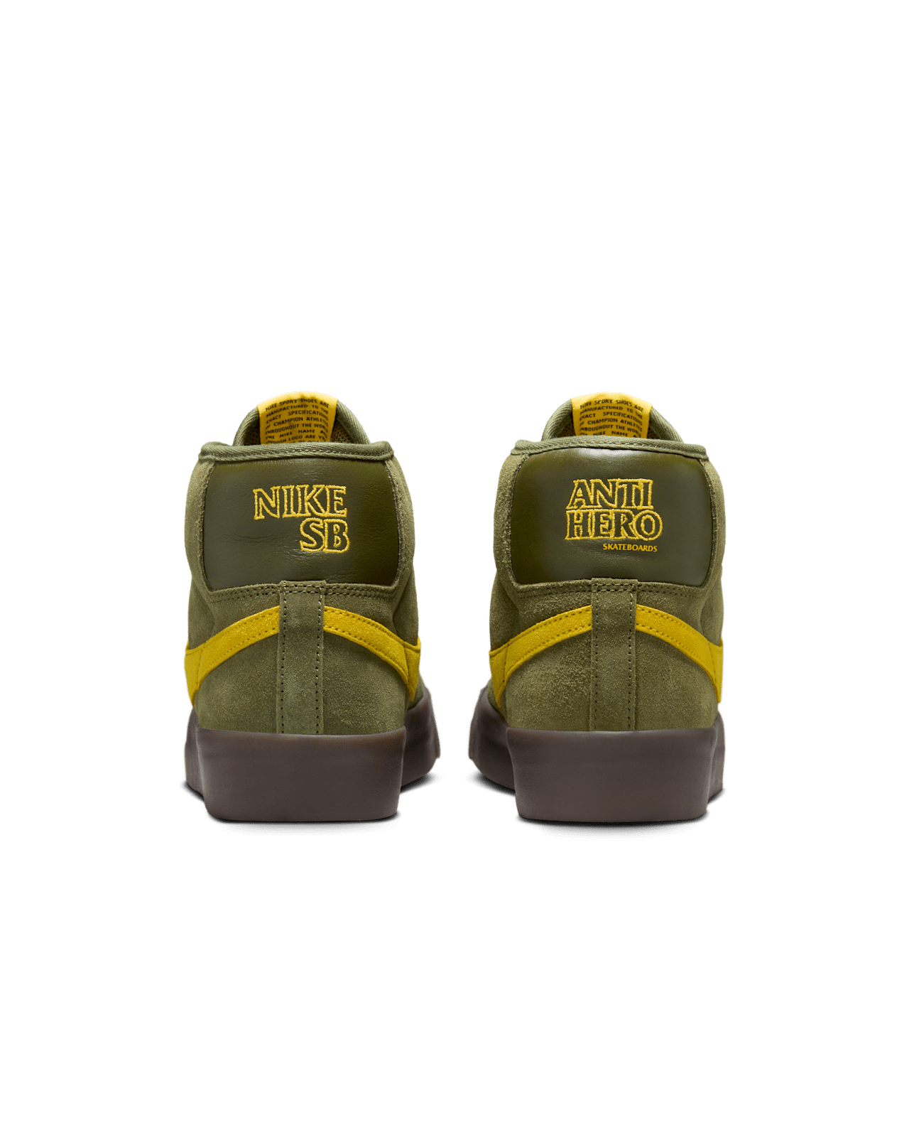 Data de llançament de les Nike SB Zoom Blazer Mid x Antihero "Rough Green and Amarillo" (HM5838-300)