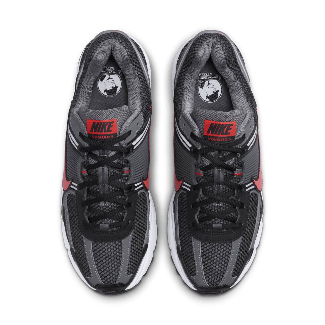 Fecha de lanzamiento del Zoom Vomero 5 "Black and Picante Red" (FB9149-001)
