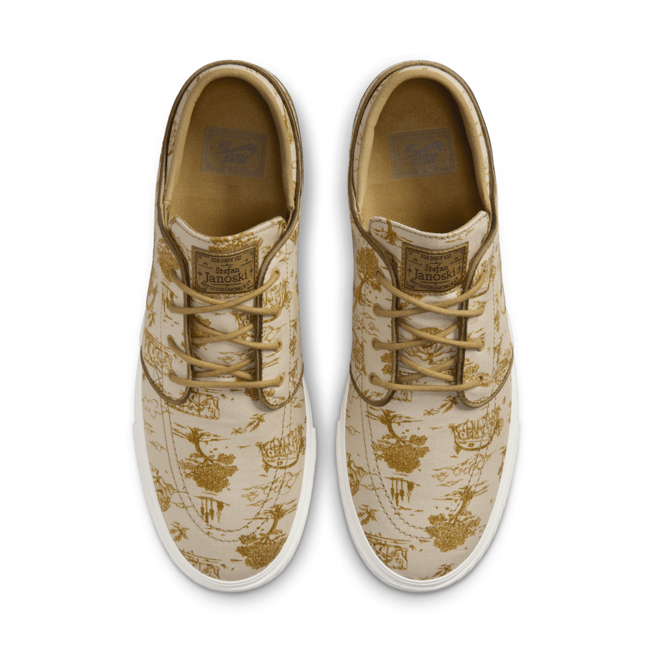 Fecha de lanzamiento de los Nike SB Zoom Janoski OG+ "Sesame and Flight Gold" (FD6641-200)