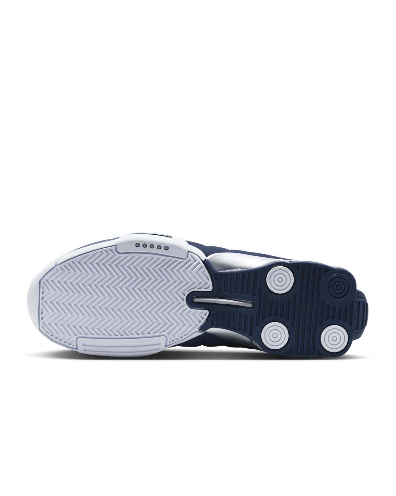 Nike Shox BB4 'White and Midnight Navy (Release Date)