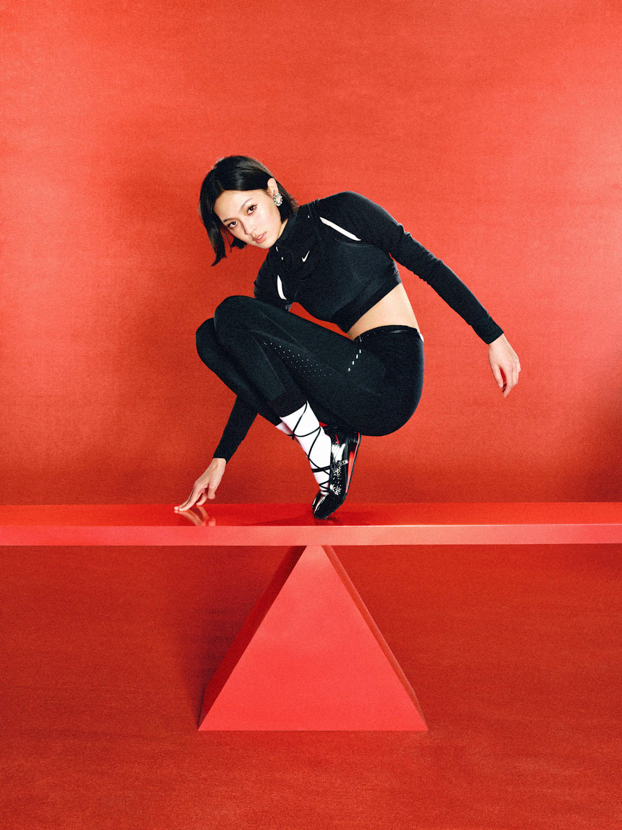 Women's Shox Z Calistra x LABELHOOD 'Black and University Red' (IW7881-001) Release Date 