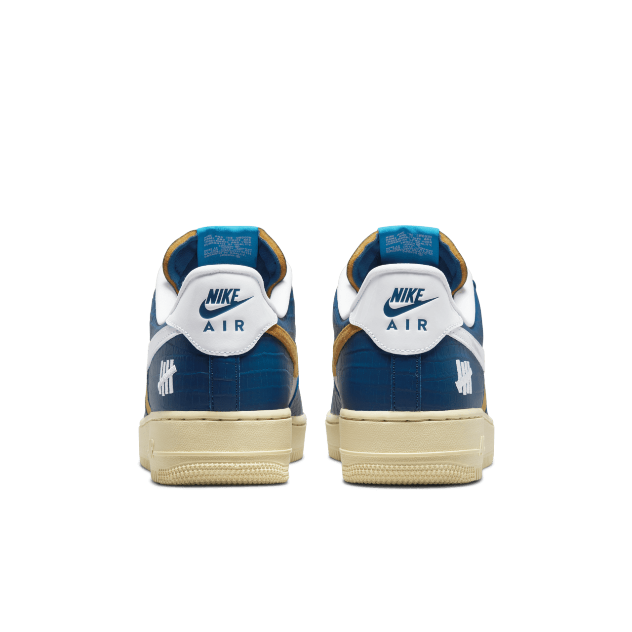 Fecha de lanzamiento del Air Force 1 x UNDEFEATED "5 On It"