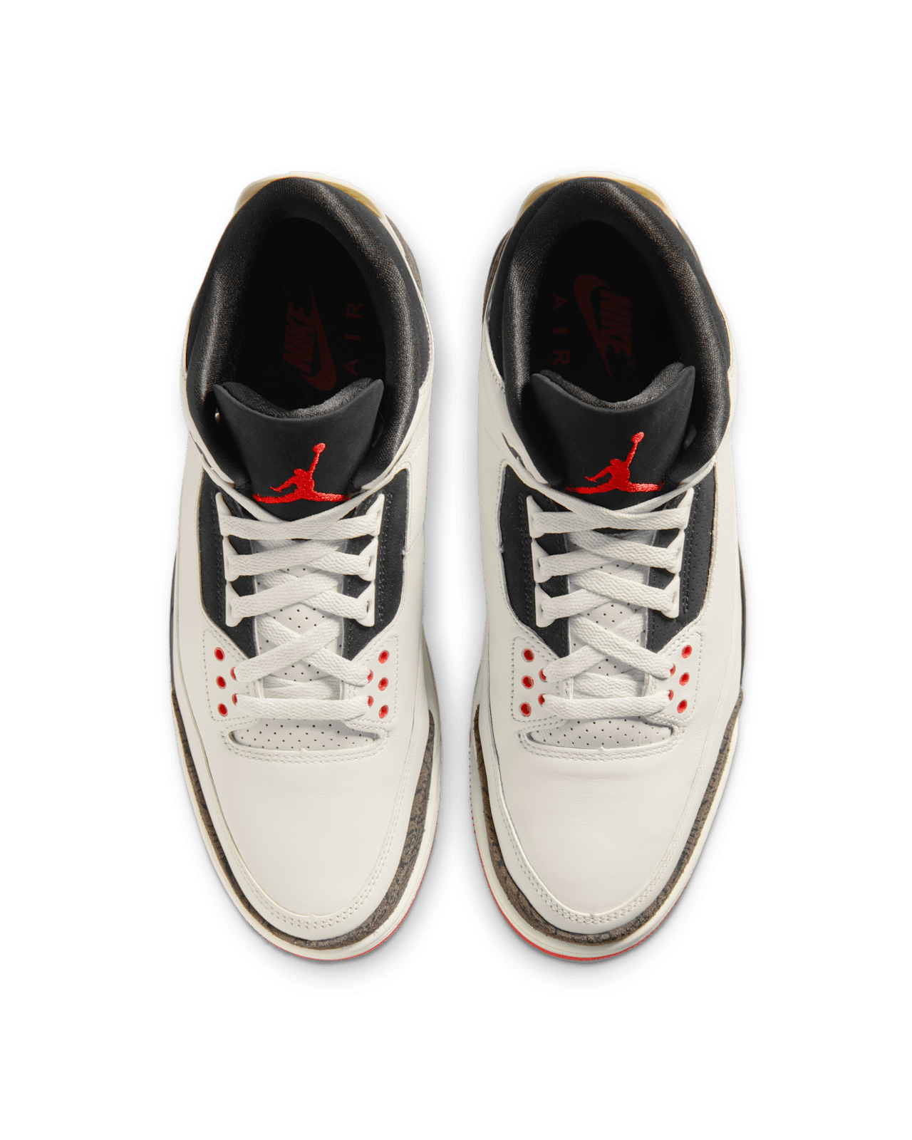 Fecha de lanzamiento de los Air Jordan 3 "Sail and University Red" (IF4396-103)
