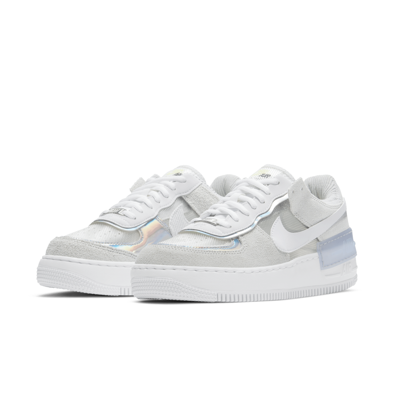 女款 Air Force 1 Shadow 'Pure Platinum' 發售日期