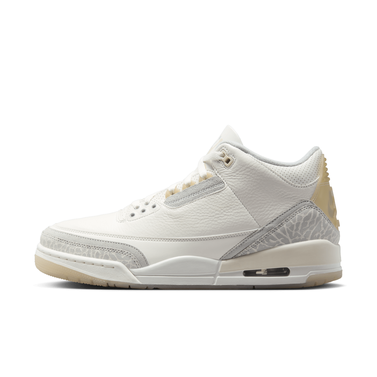 Fecha de lanzamiento del Air Jordan 3 Craft "Ivory" (FJ9479-100)